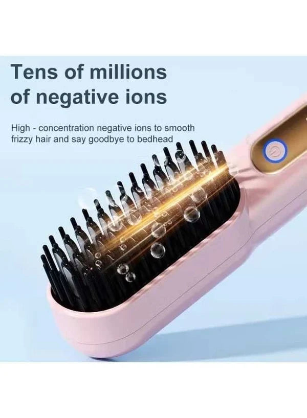 Wireless Straightening Mini-Comb