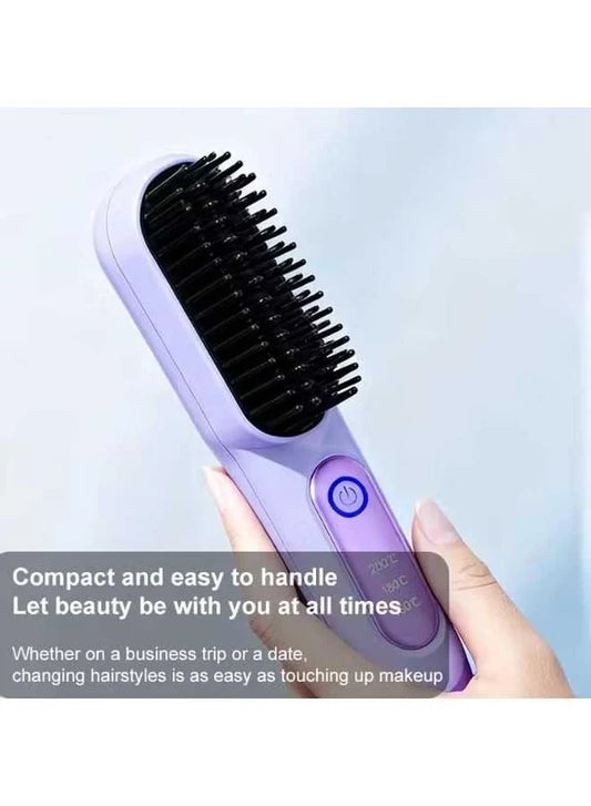 Wireless Straightening Mini-Comb