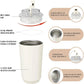 SMEG - Stainless Steel Vacuum Insulated Tumbler Mug